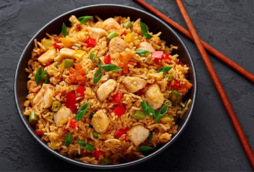 Sch.Chicken fried rice